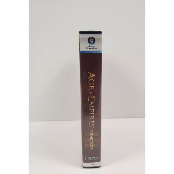 Age Of Empires 3 Gold Edition with warchiefs PC Game Windows PG 4 Discs and keys - Picture 2 of 6